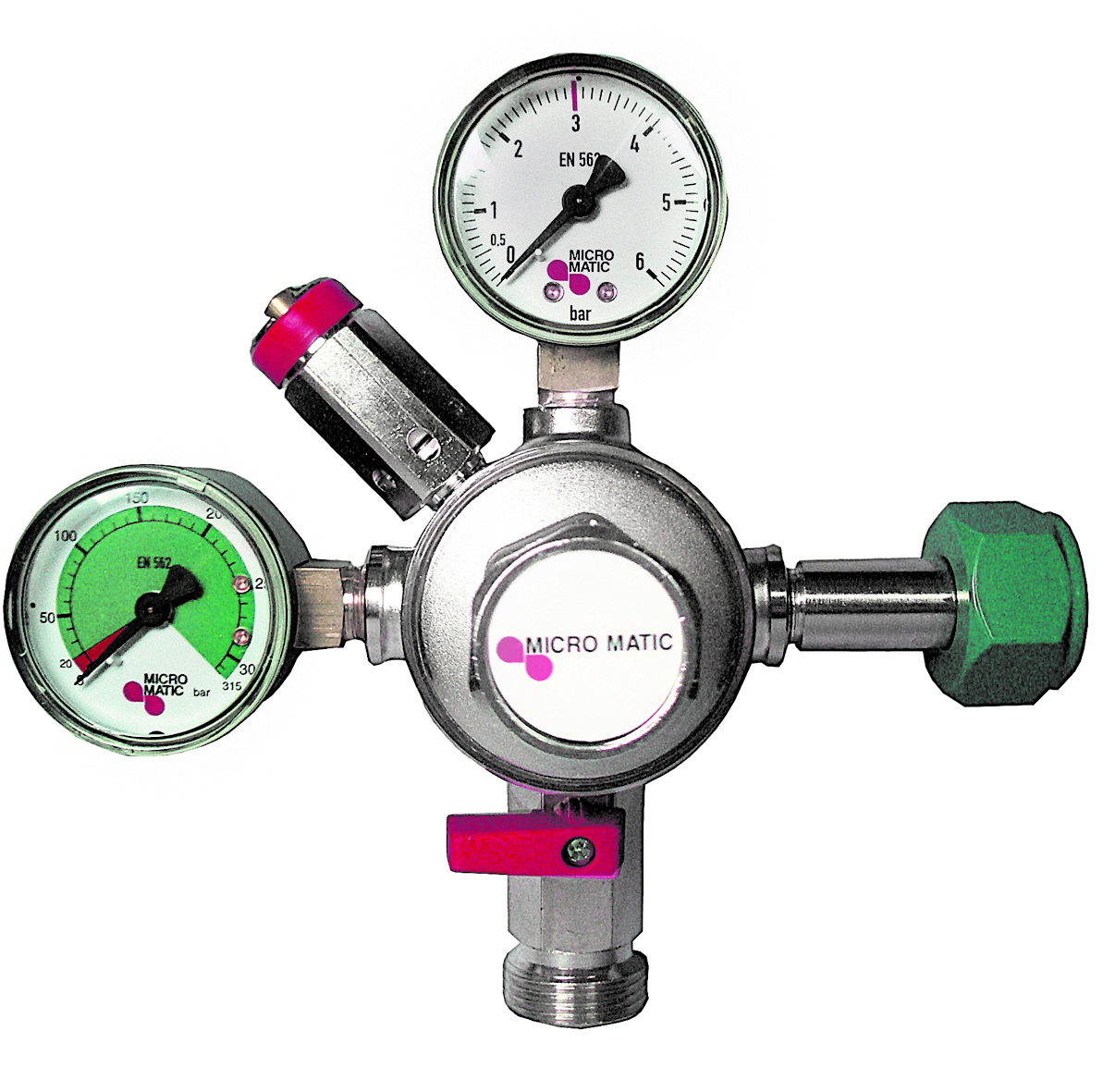 Reduktor CO2, regulator ciśnienia CO2 - Micro-Matic model 1405