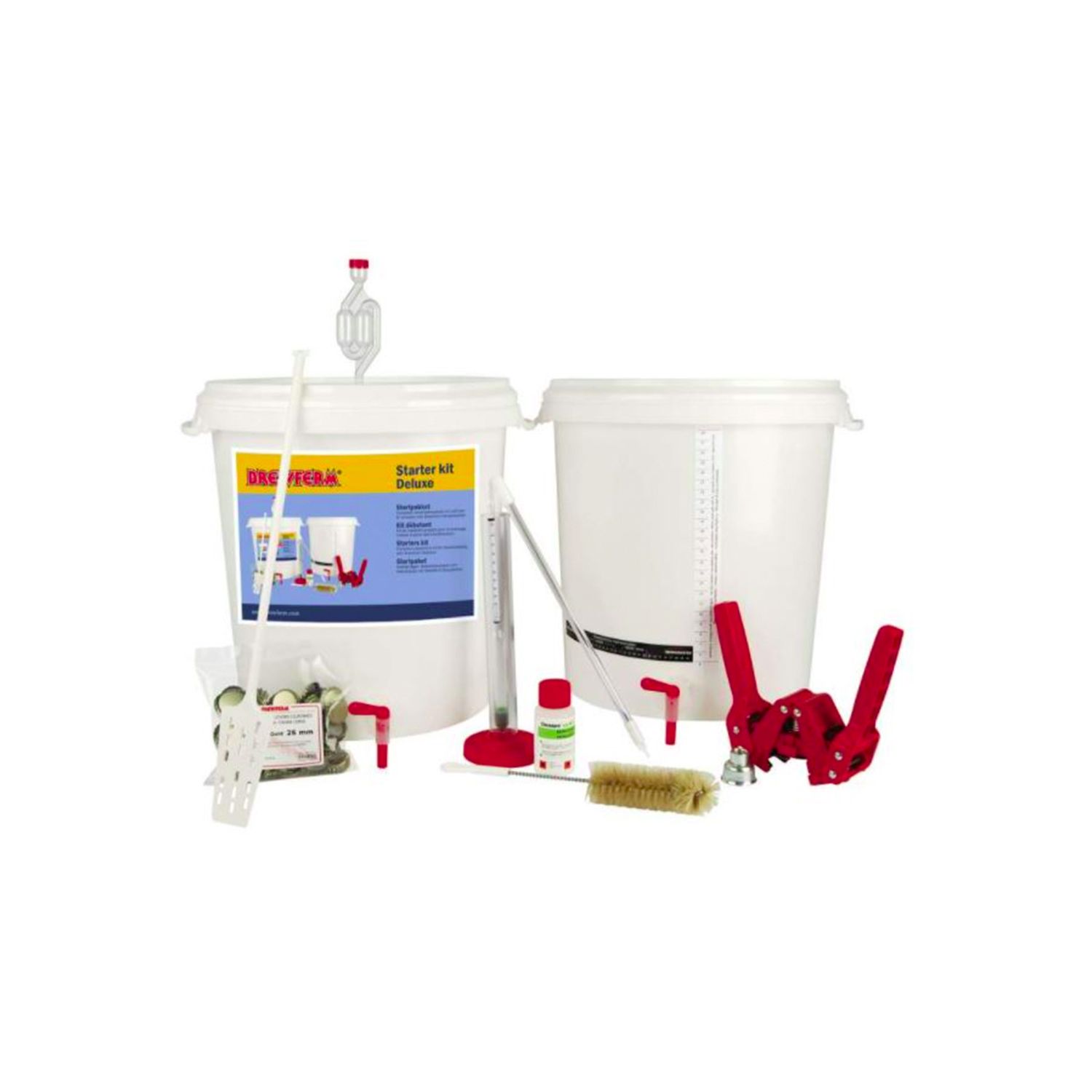 Zestaw do warzenia piwa - Brewferm Startpaket Deluxe