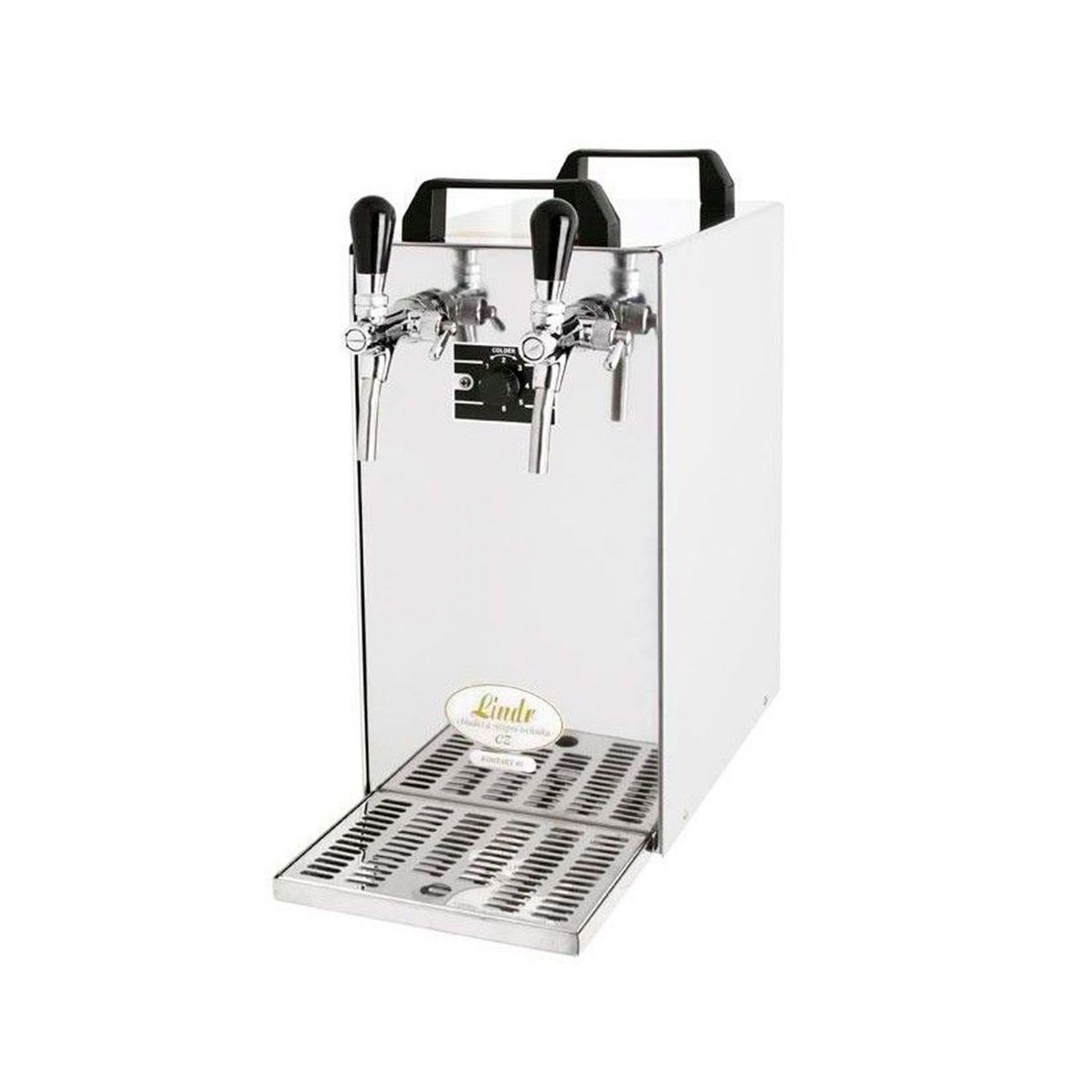 Nalewak do piwa, dystrybutor do piwa, chłodziarka do piwa - Kontakt 40 , chłodnica sucha 2-liniowy, 50 l/h, Green Line