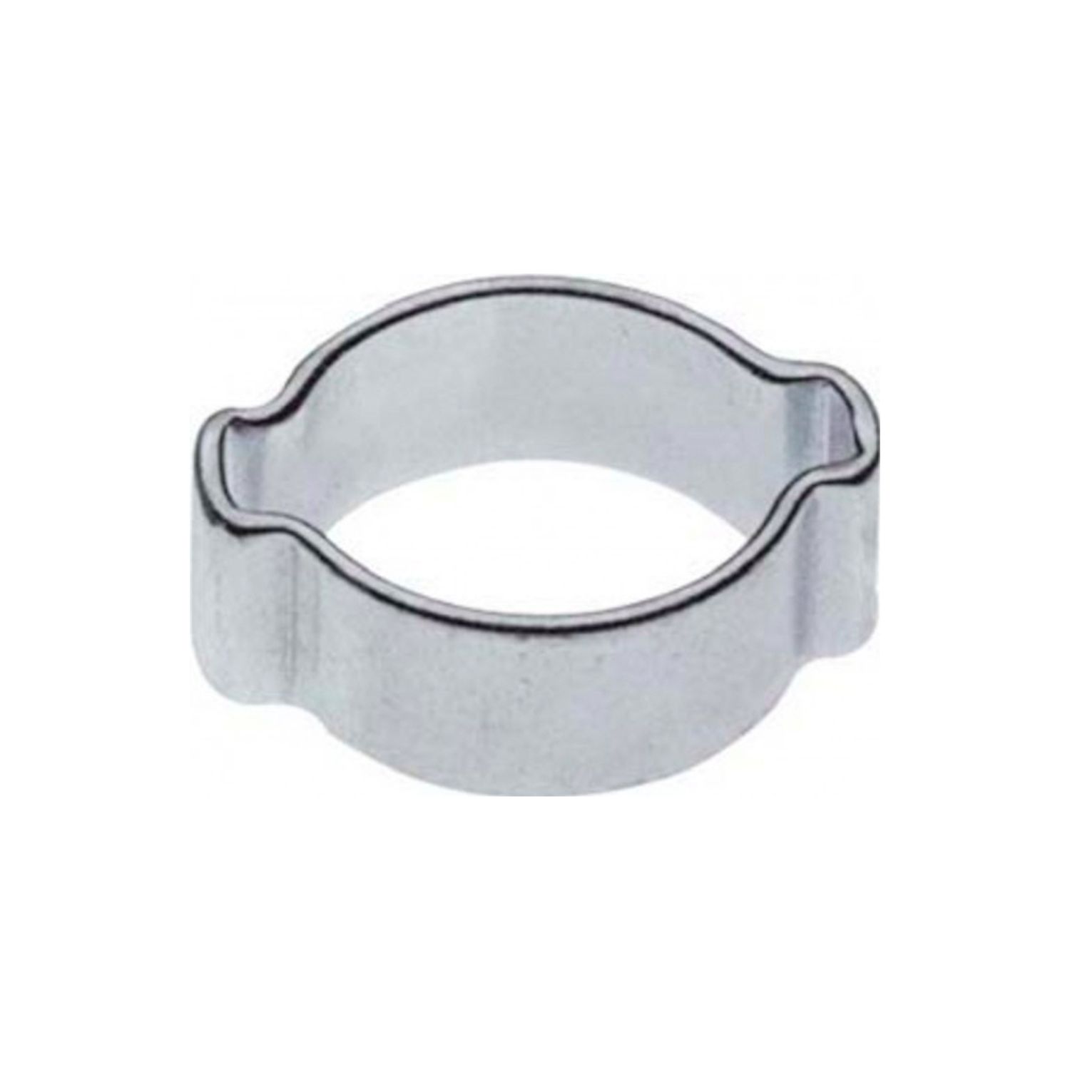 Opaska zaciskowa, Zacisk do węża z 2 uchami, 4mm, ocynkowane, 100 sztuk
