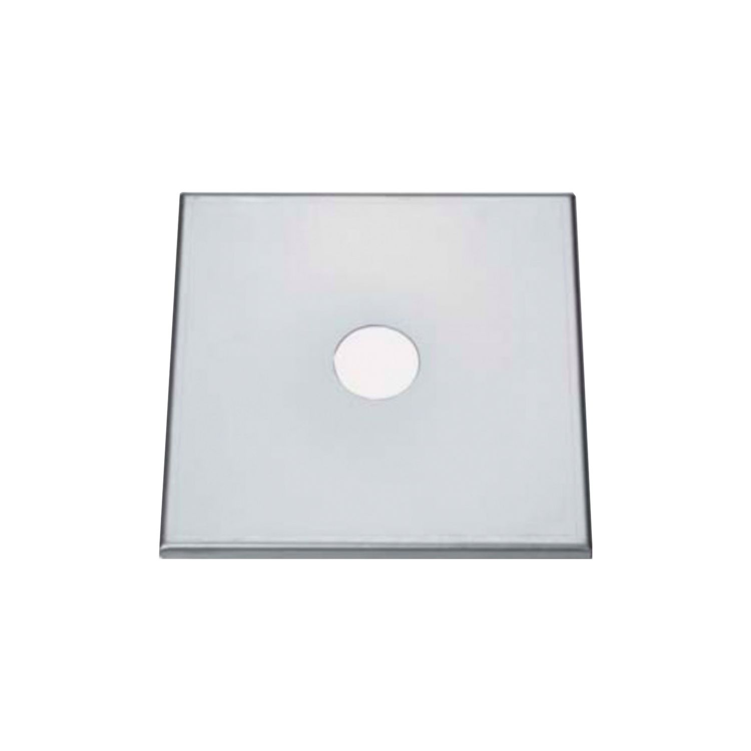 Płyta osłonowa dla kolumna do piwa - SCN, 1 cm z fazą, 220 x 220 mm, otwór 60 mm