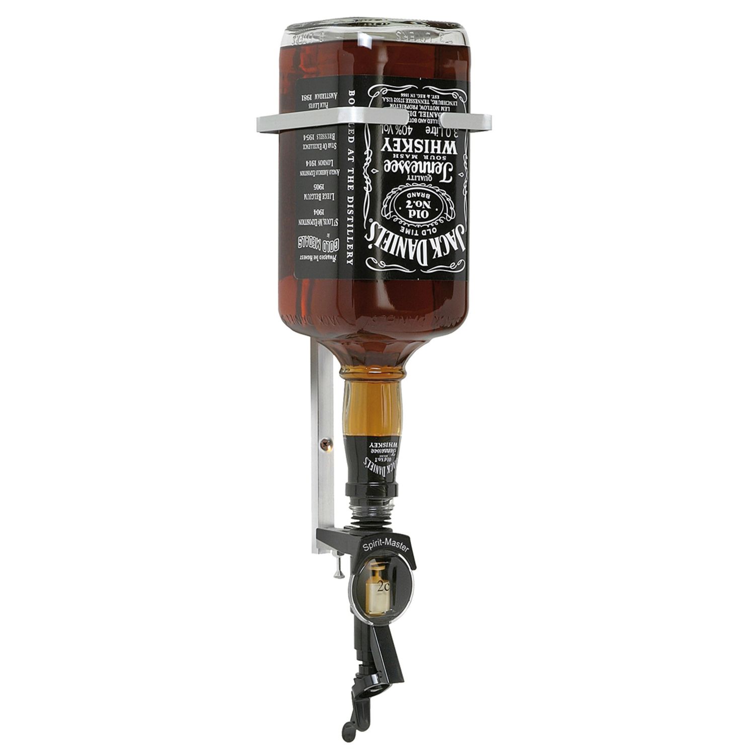 Butelka 3 litrowa JACK DANIEL'S Naścienny dozownik alkoholu