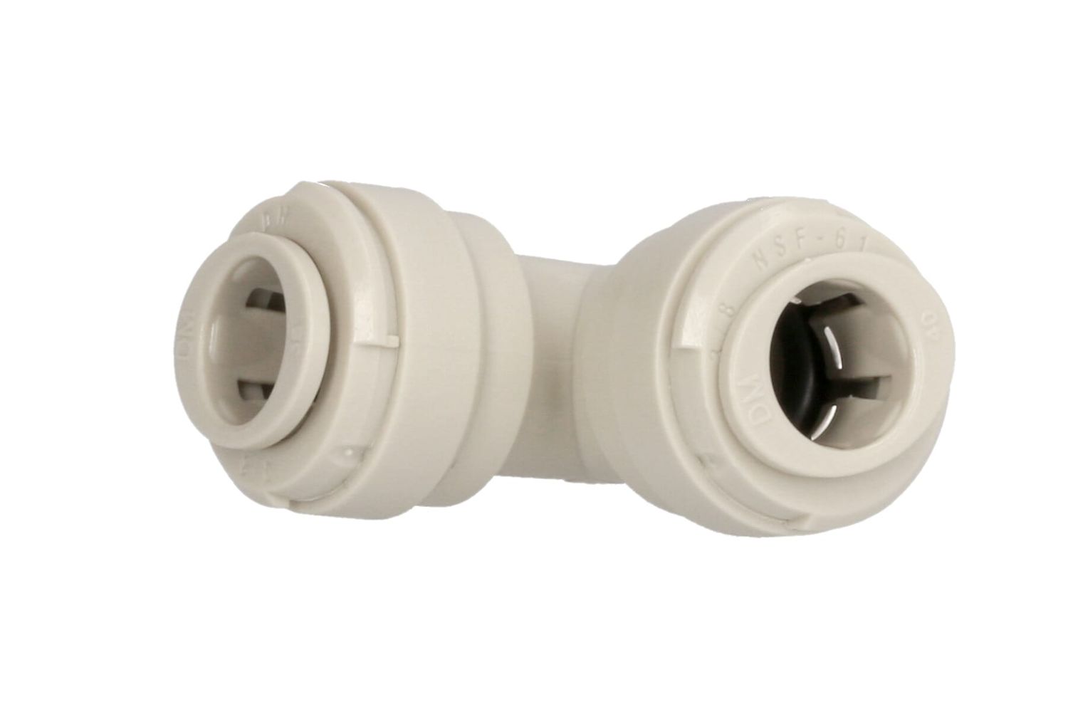 Złącze wtykowe 90° - rura 3/8" x rura 3/8"