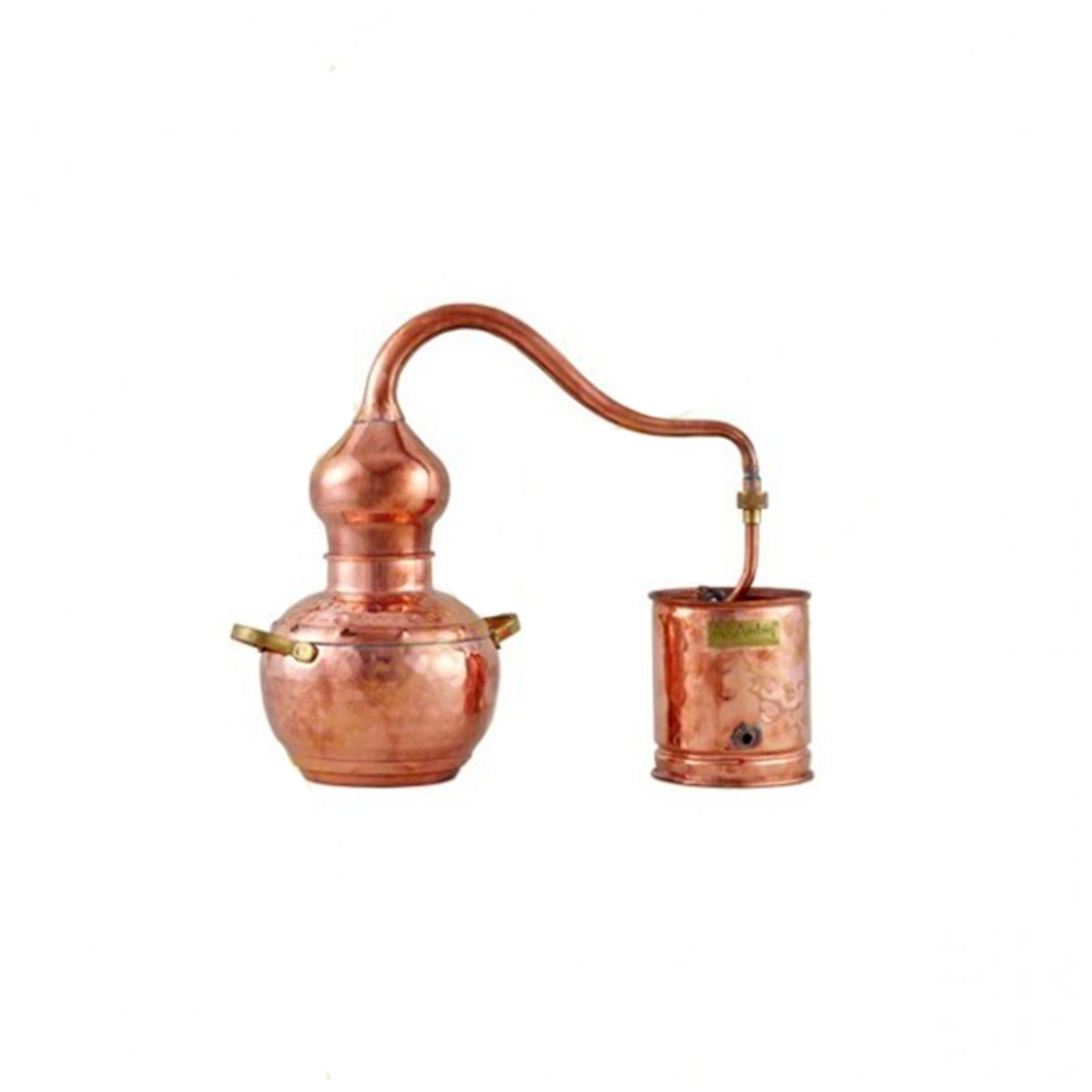 Destylator, Alembik, Aparat do destylacji - Premium, Miedź, 1 litr