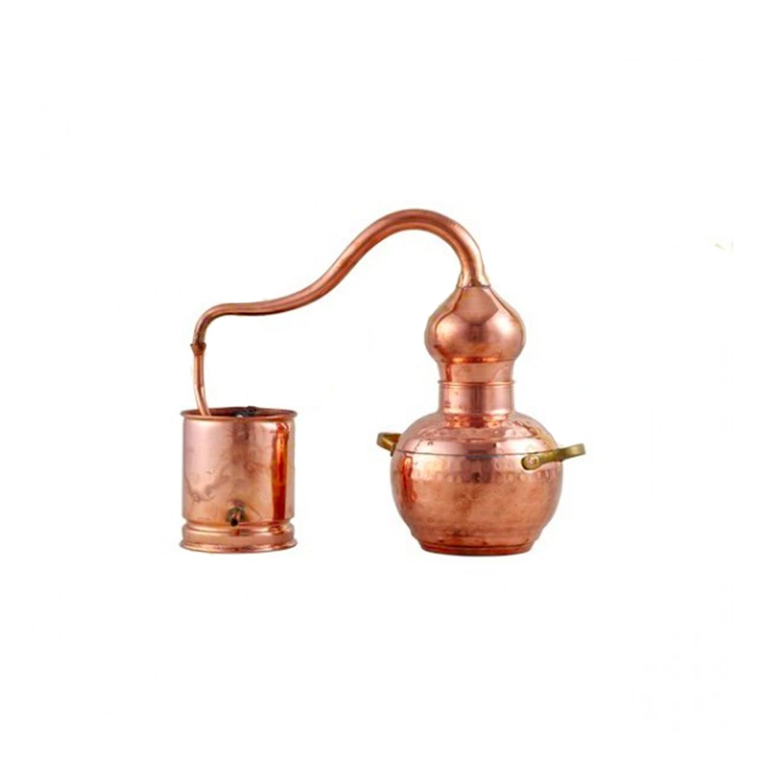 Destylator, Alembik, Aparat do destylacji - Miedź, 2 litry