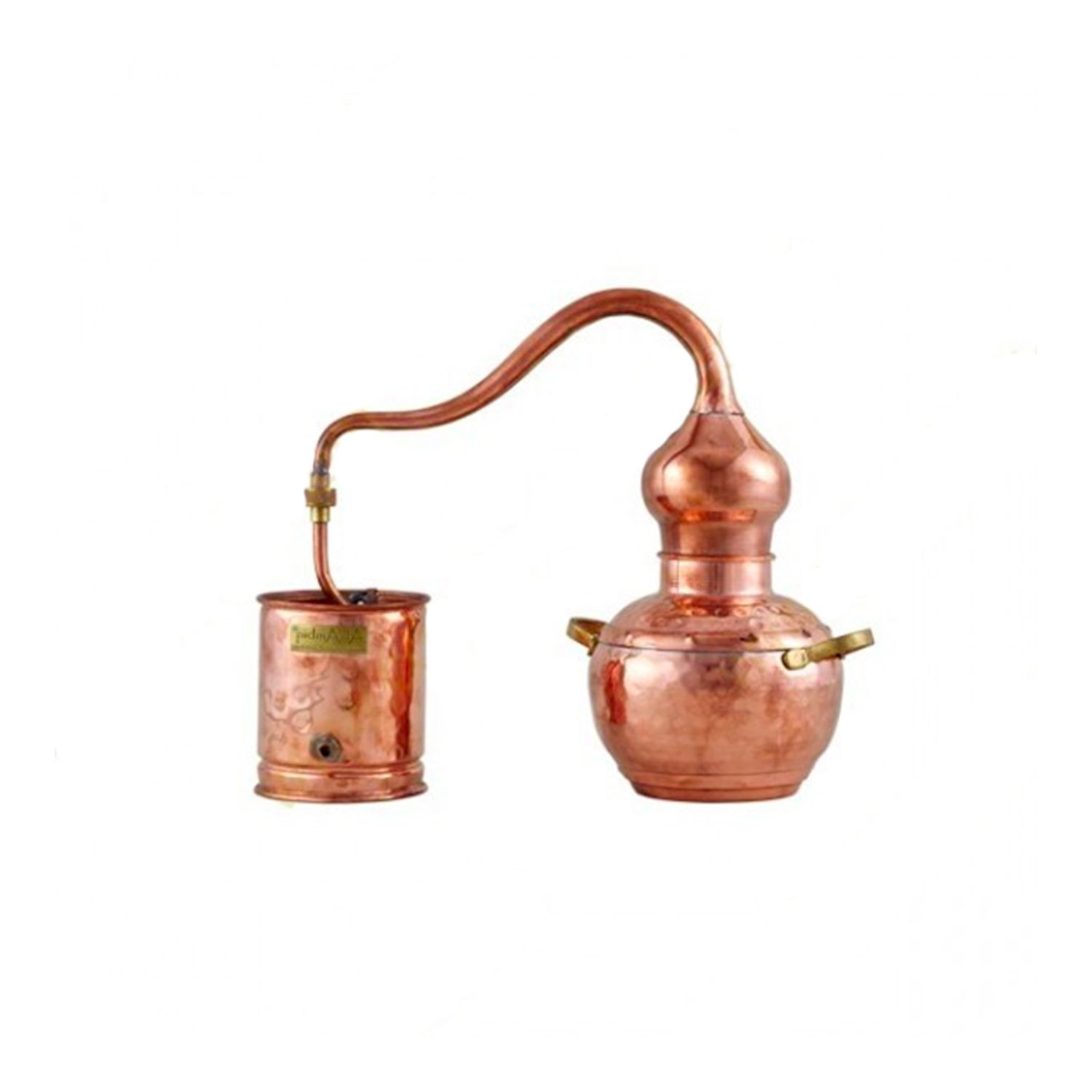 Destylator, Alembik, Aparat do destylacji - Premium, Miedź, 2 litry