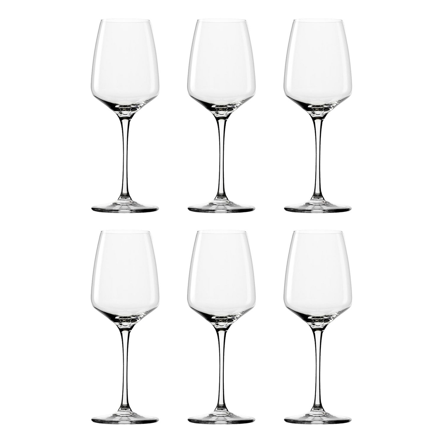 Kieliszki do wina - Experience, zestaw 6 sztuk - 350 ml, klasyczny i elegancki