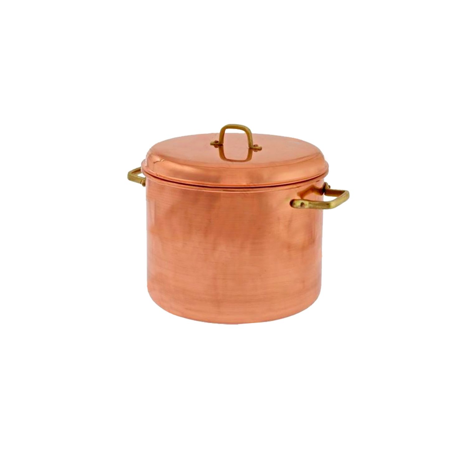 Garnek miedziany z uchwytami 24 cm