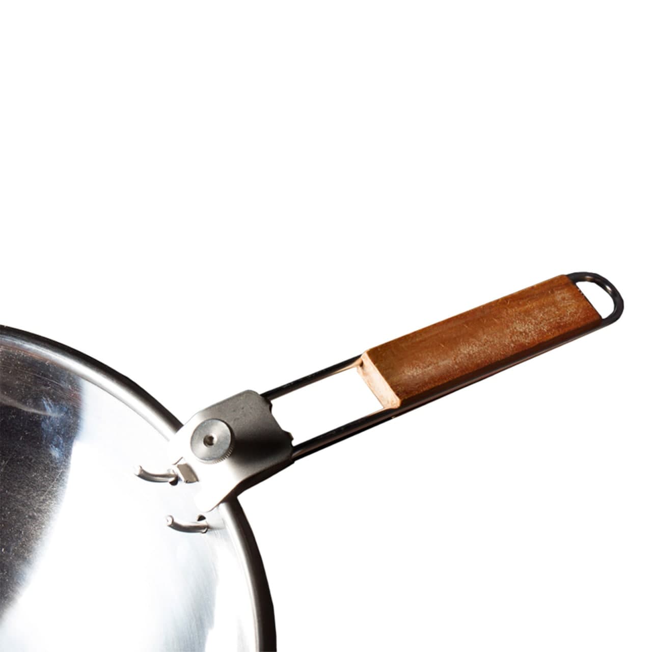 Wok, Patelnia do woka - Stal nierdzewna, do warzyw, mięsa i nie tylko | 3L