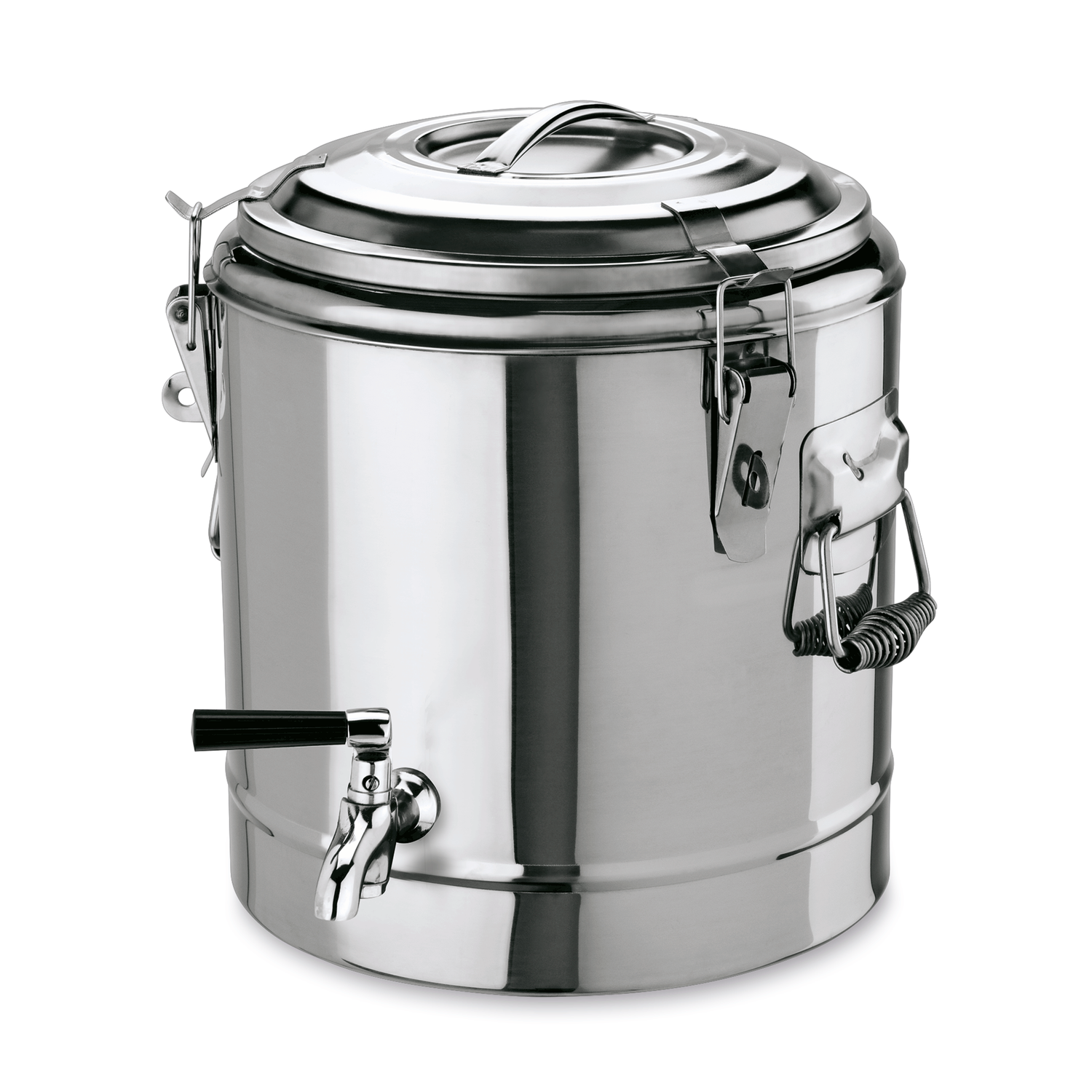 Pojemnik termoizolacyjny, pojemnik termiczny, termos gastronomiczny, termos cateringowy - z kranikiem, 35L