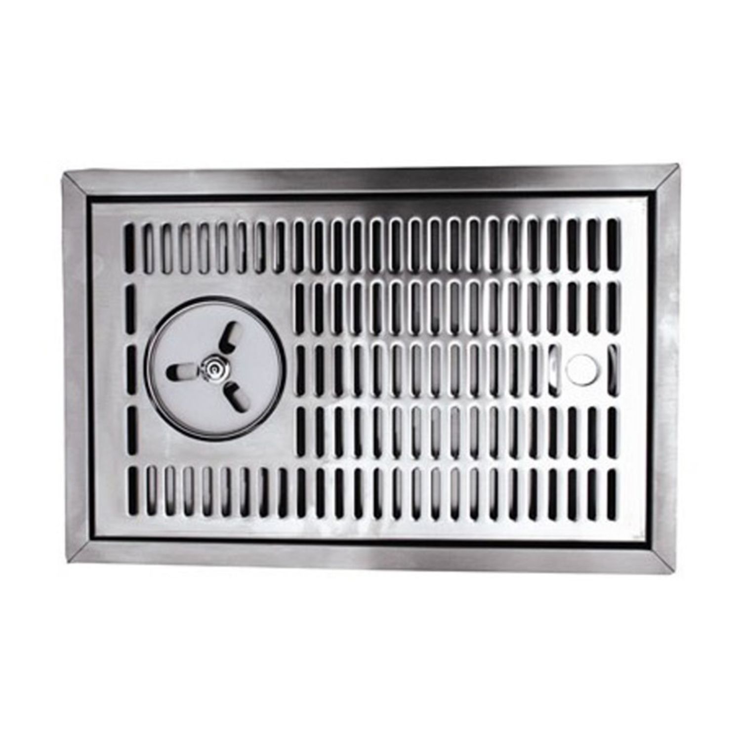 Tacka ociekowa, Ociekacz nablatowy - CNS do wkładania do płuczka do szklanek, 480 x 313 mm