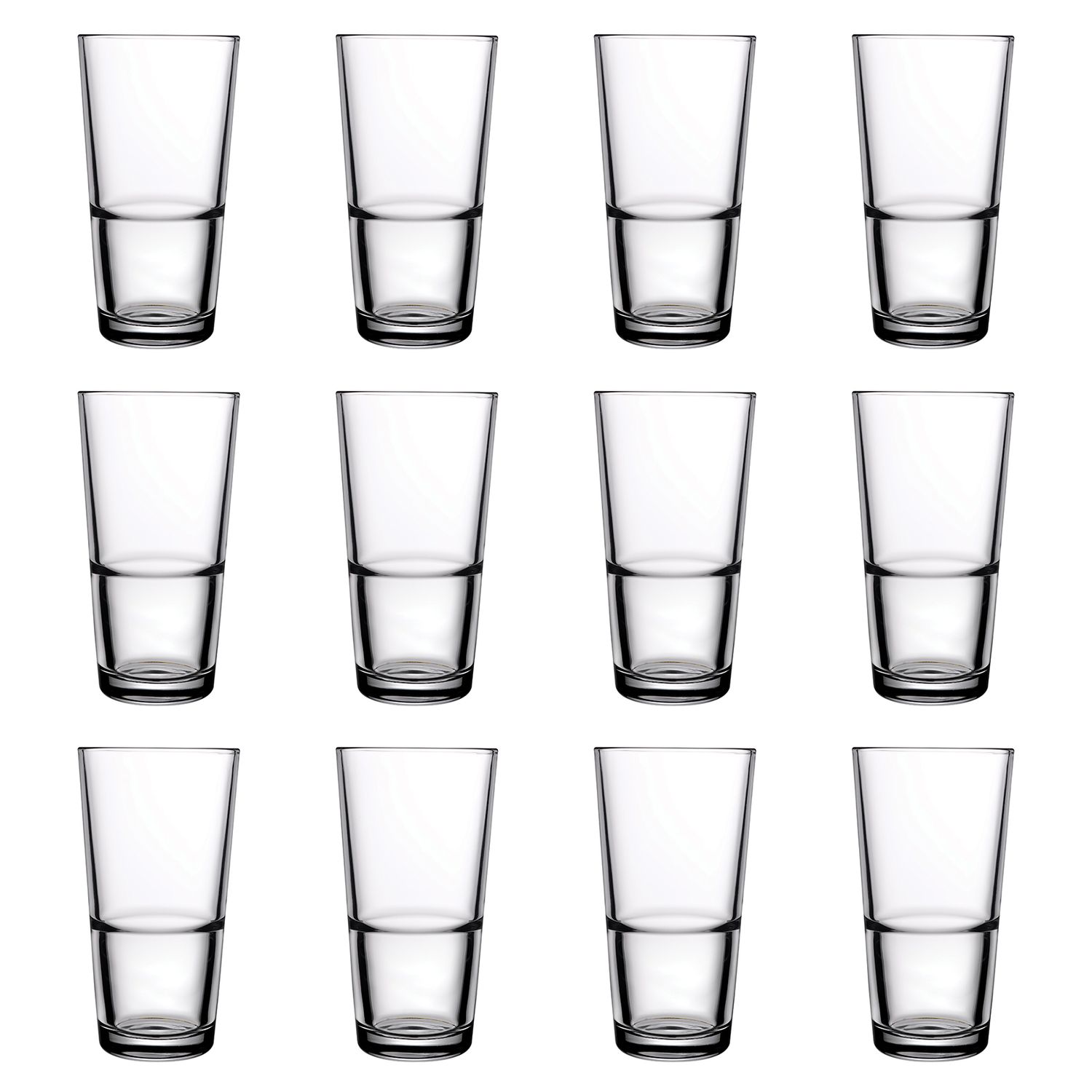 Szklanki long drink, szklanki wysokie 12 zestawu - Grande S, 480 ml