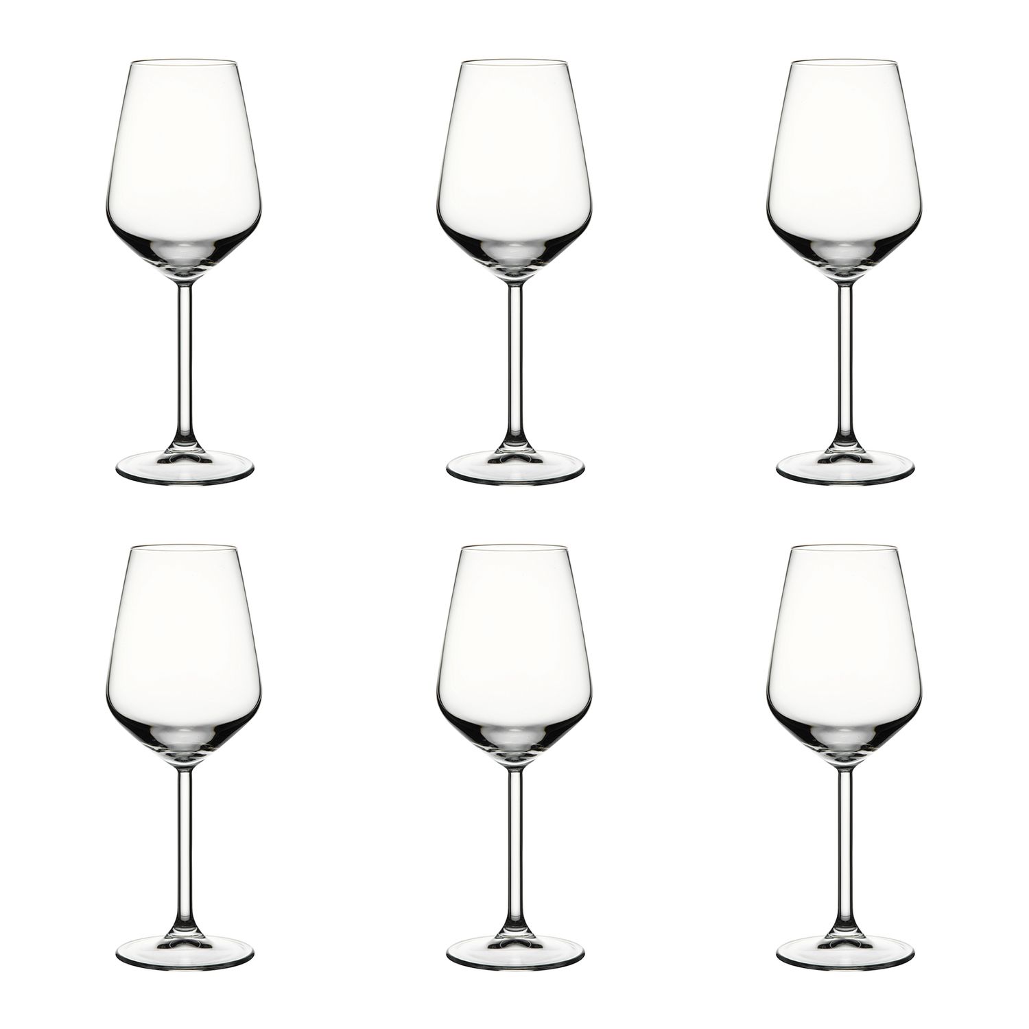 Kieliszki do wina 6 sztuk, Allegra, 350ml