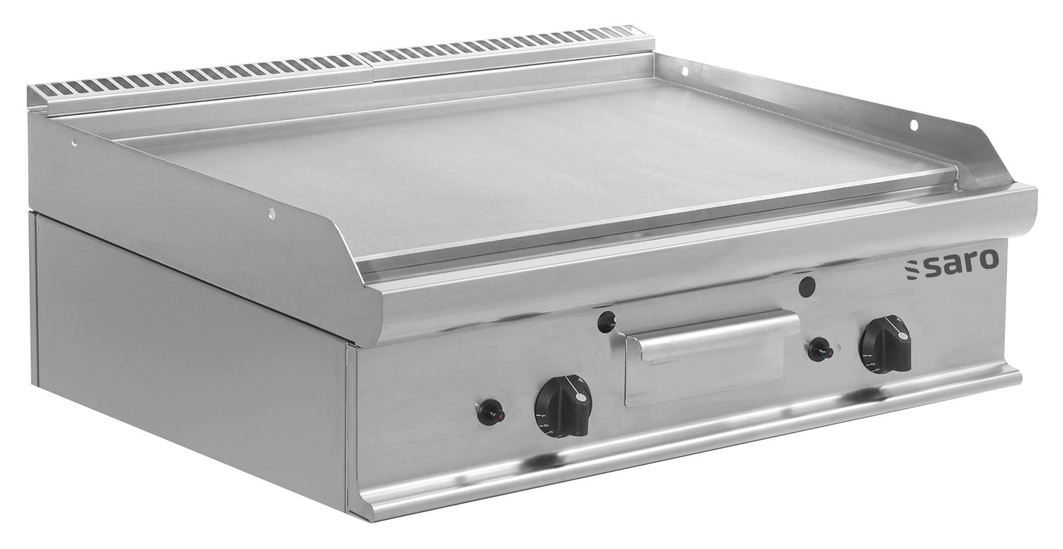 Saro płyta grillowa gazowa, grill gazowy stołowy - Model E7/KTG2BBL