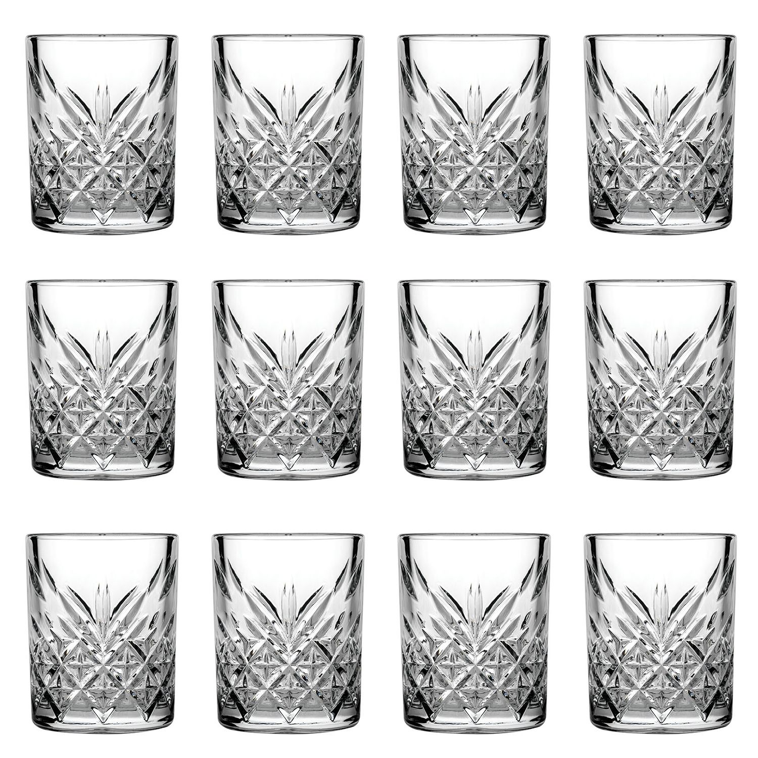 Zestaw 12 Kieliszki do shotów - Timeless, 62ml