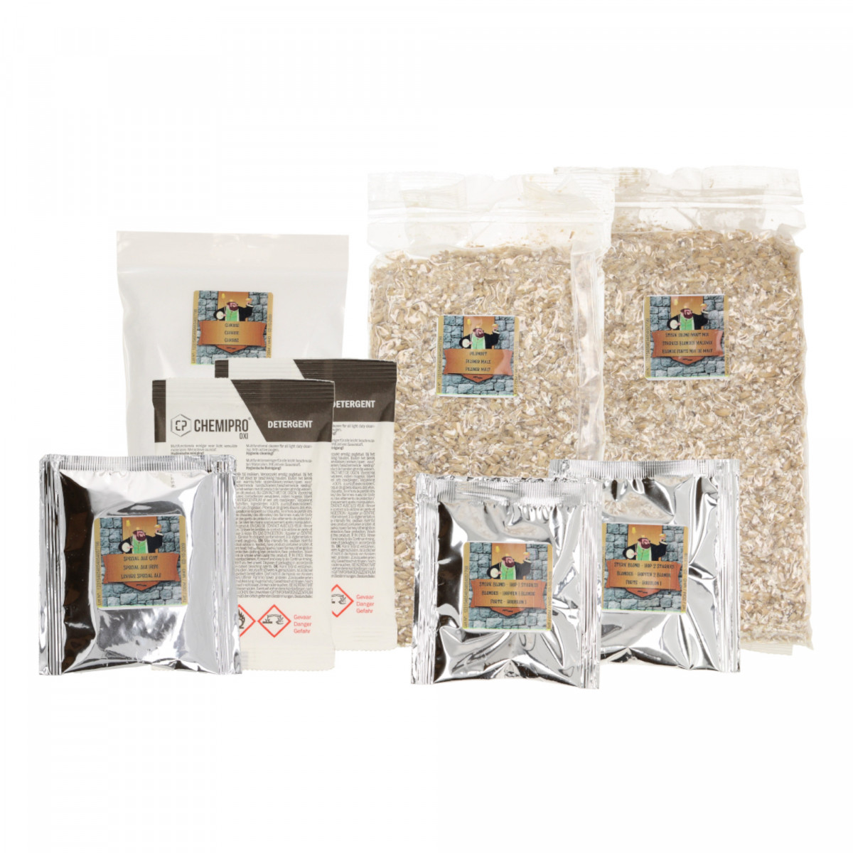 Zestaw uzupełniający do zestawu do warzenia piwa Kingdom Brew Kit - Blondes Starkbier