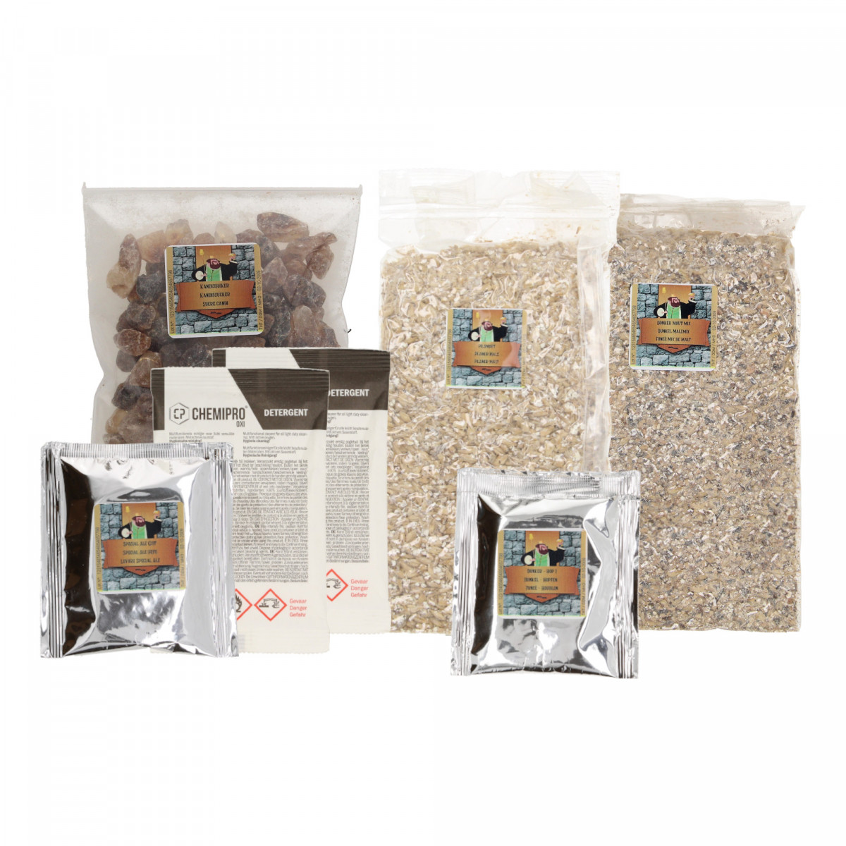 Zestaw uzupełniający do zestawu do warzenia piwa Kingdom Brew Kit - Dunkel