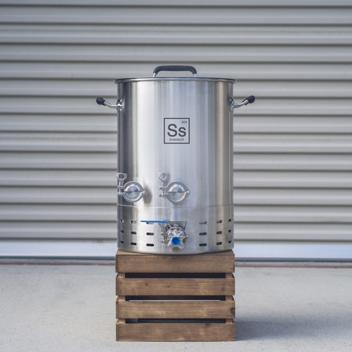 Kettle do warzenia piwa, czajnik do zacieru Ss Brewtech™ Brewmaster Edition Kettle 38L (10 gal)