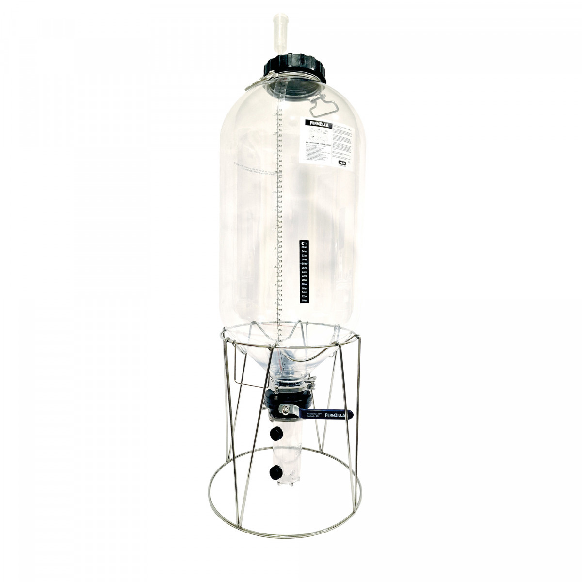 Zestaw startowy FermZilla, Butelka fermentacyjna, Pojemnik fermentacyjny 55L Tri-Conical Gen3
