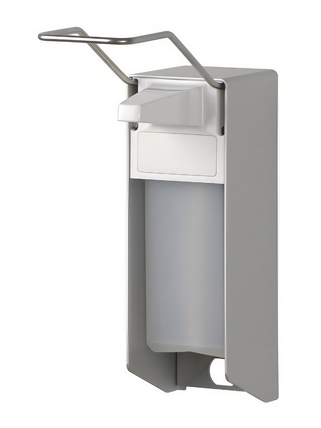 Dozownik do dezynfekcji, dozownik do mydła - LH, aluminium, wersja ingo-man, 500 ml