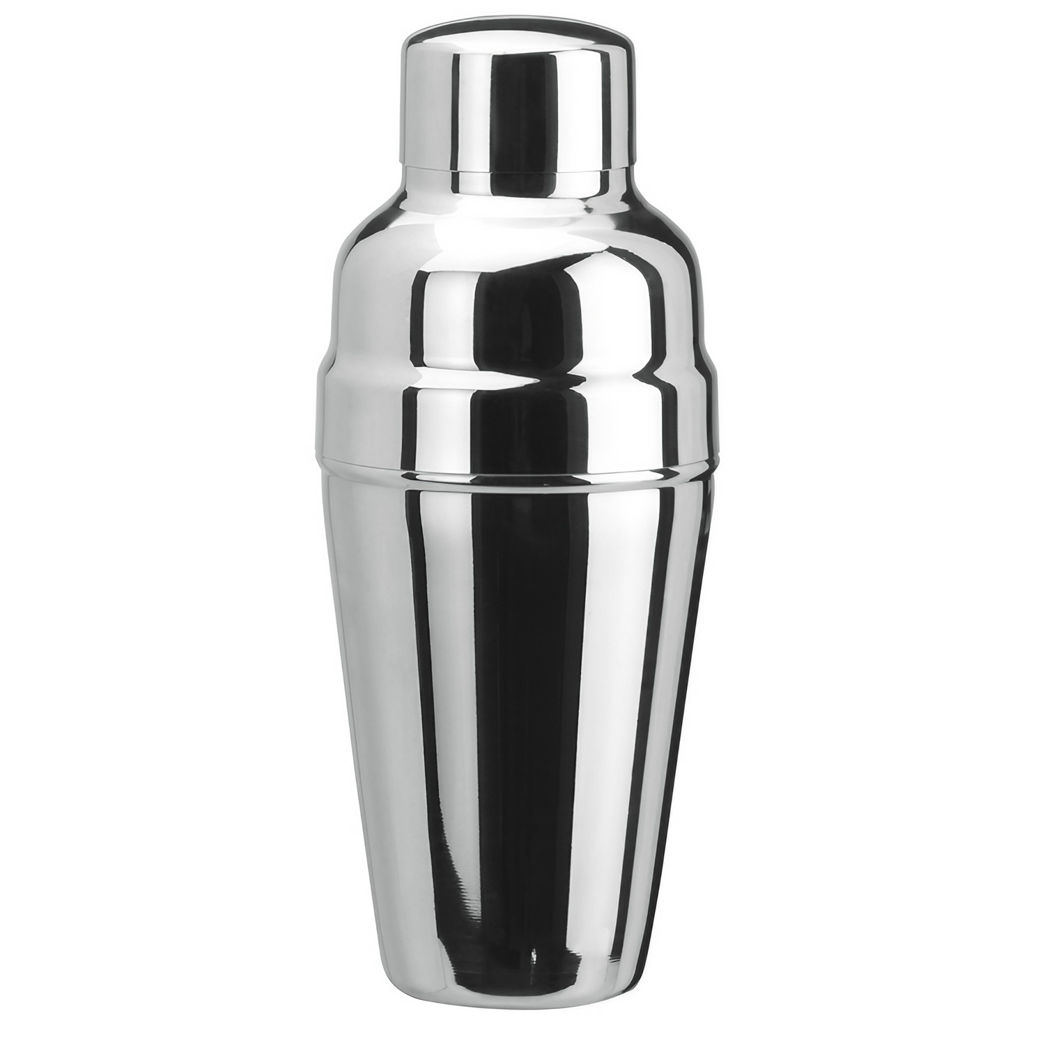 Shaker, shaker do drinków - Deluxe, 500 ml, stal nierdzewna z uchwytem na lód