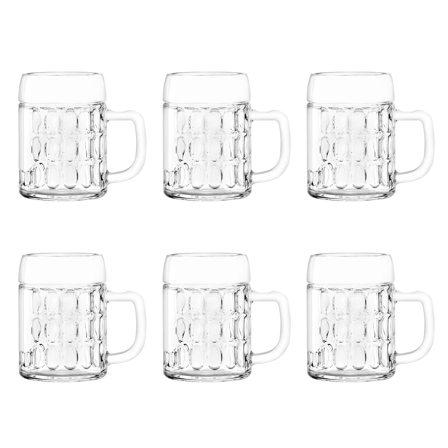Kufel do piwa, kubek na piwo - Zestaw 6 szt, Kaiser, 0,5L