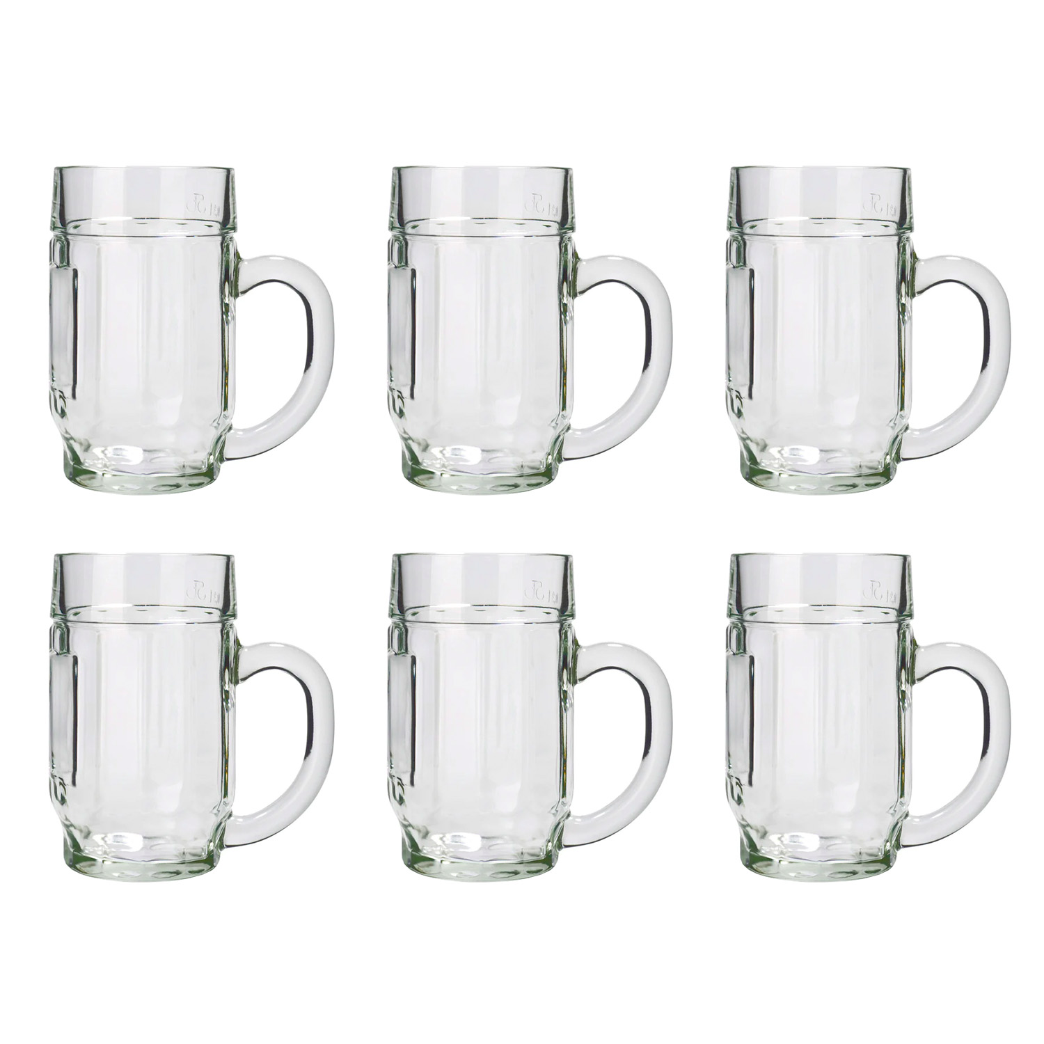 Kufel do piwa, kubek na piwo - Zestaw 6 szt, Donau, 0,5L